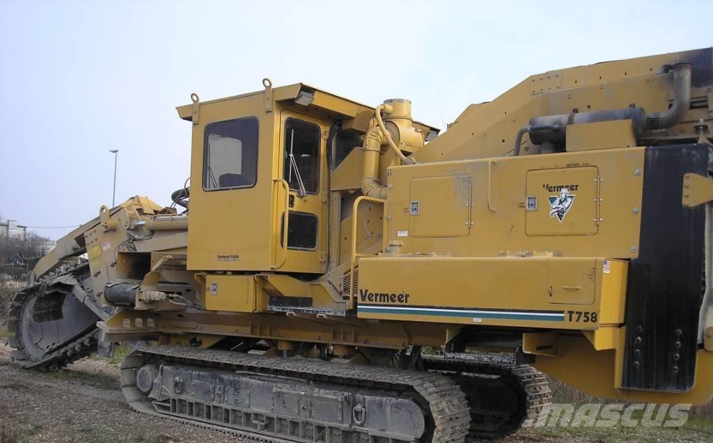 Vermeer T758 Zanjadoras