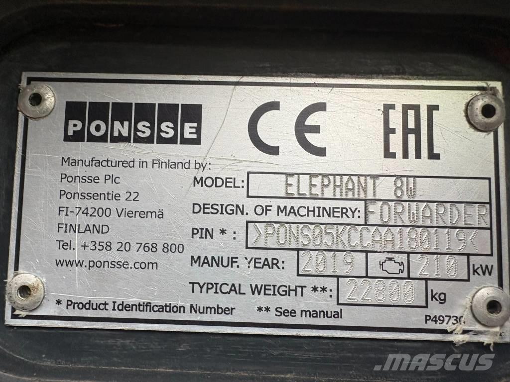 Ponsse Elephant Transportadoras