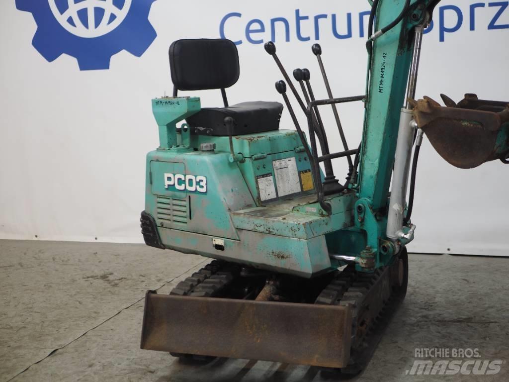 Komatsu PC03-1 Miniexcavadoras