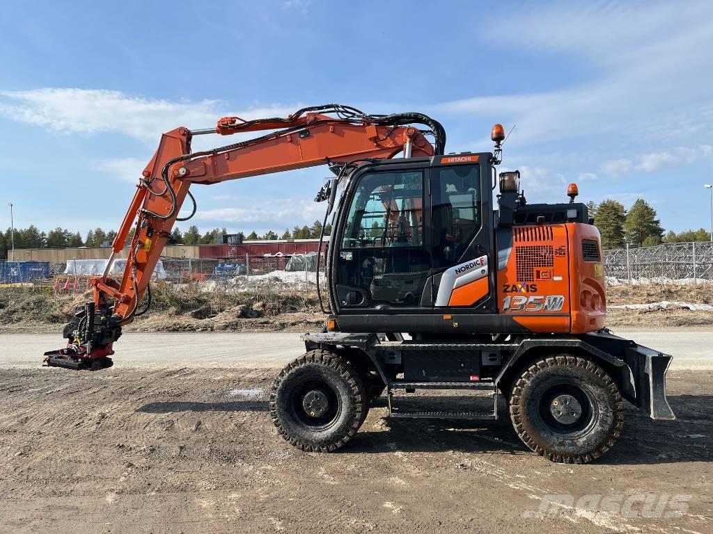 Hitachi ZX135W-7 Excavadoras de ruedas