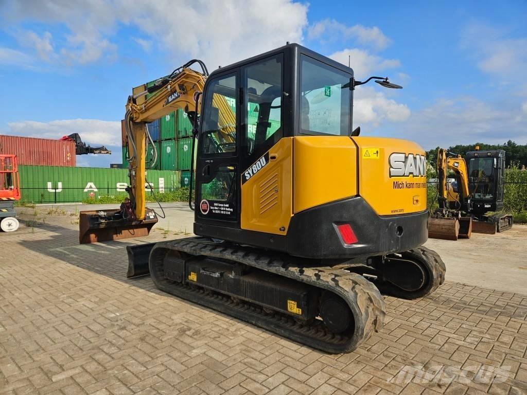 Sany SY 80 U Excavadoras 7t - 12t