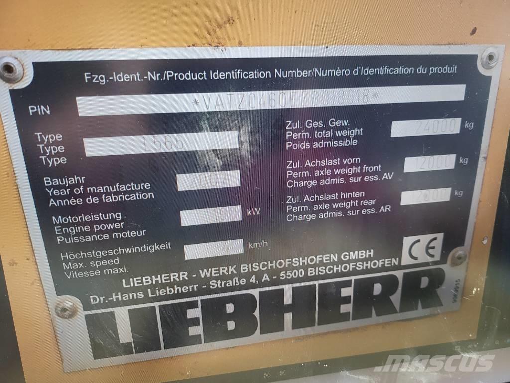 Liebherr L 566 Cargadoras sobre ruedas
