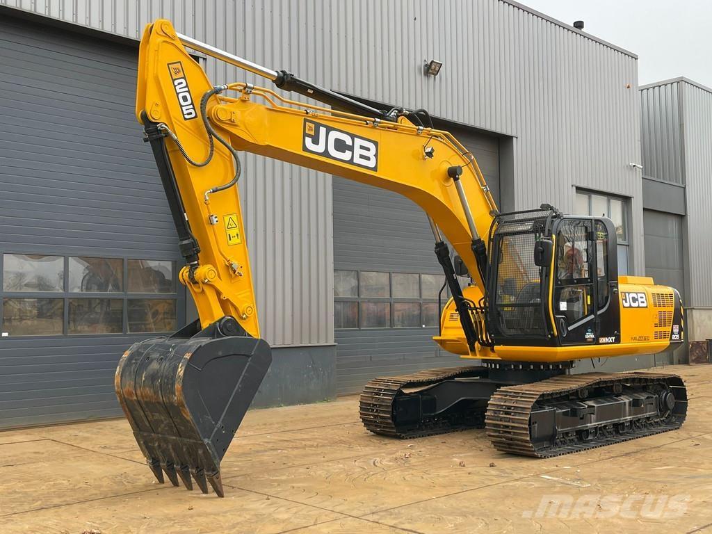 JCB 205 Excavadoras sobre orugas
