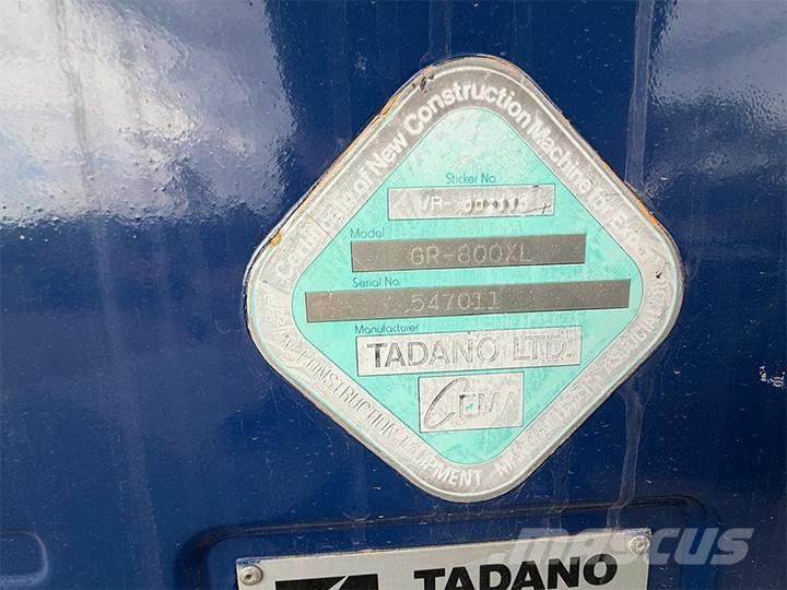 Tadano GR 800 XL-1 Grúas autopropulsadas