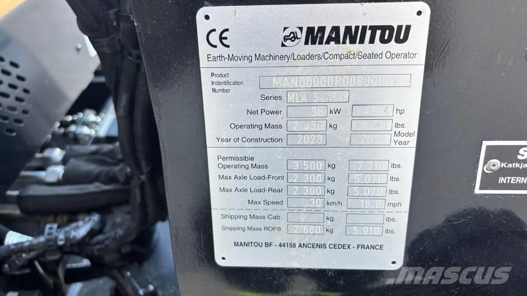 Manitou MLA 5-50 H Cargadoras multifunción