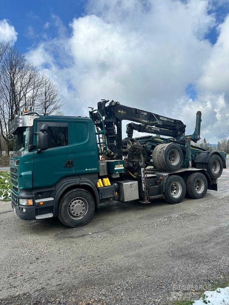 Scania R 620 Transportes de madera