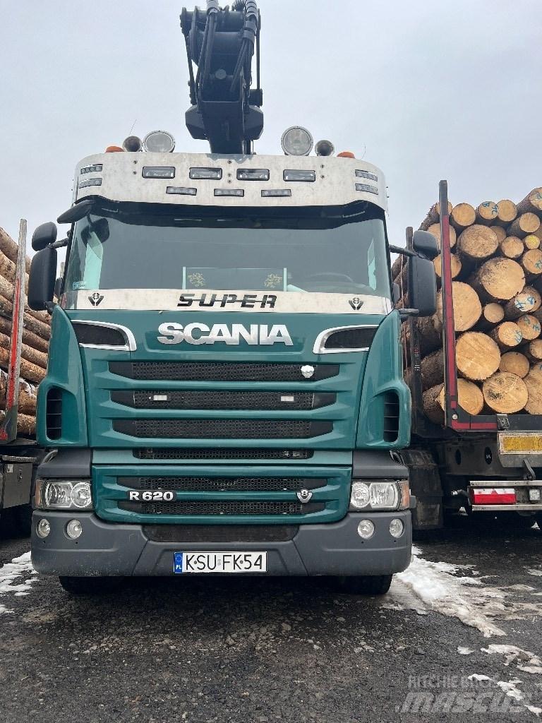 Scania R 620 Transportes de madera