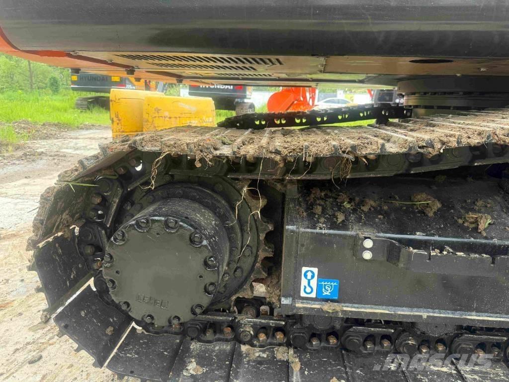 Hitachi ZX200 Excavadoras sobre orugas