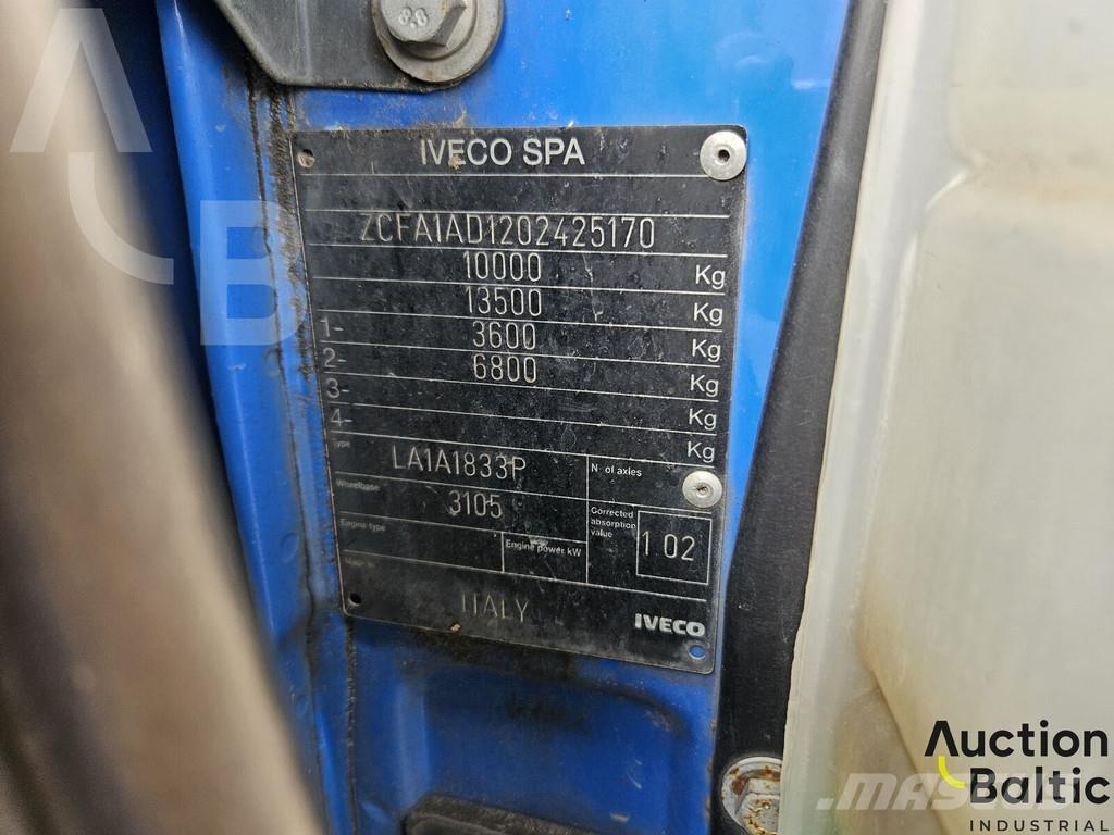 Iveco 100E 18 Plataformas sobre camión