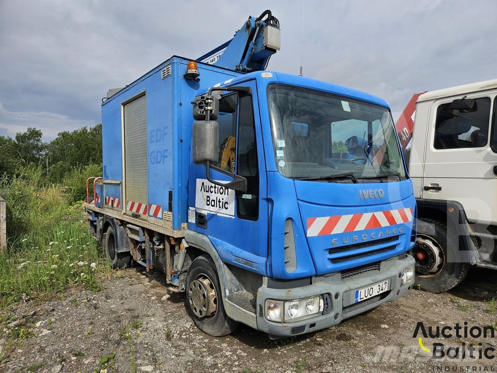 Iveco 100E 18 Plataformas sobre camión