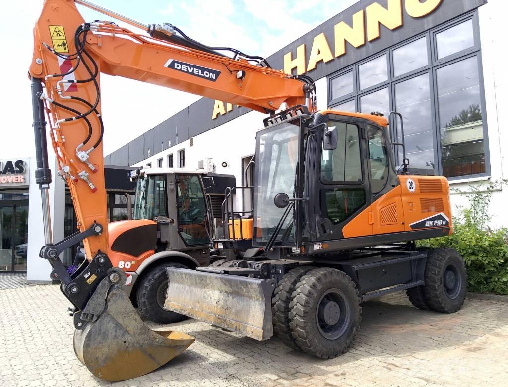 Doosan DX140W-7 Excavadoras de ruedas