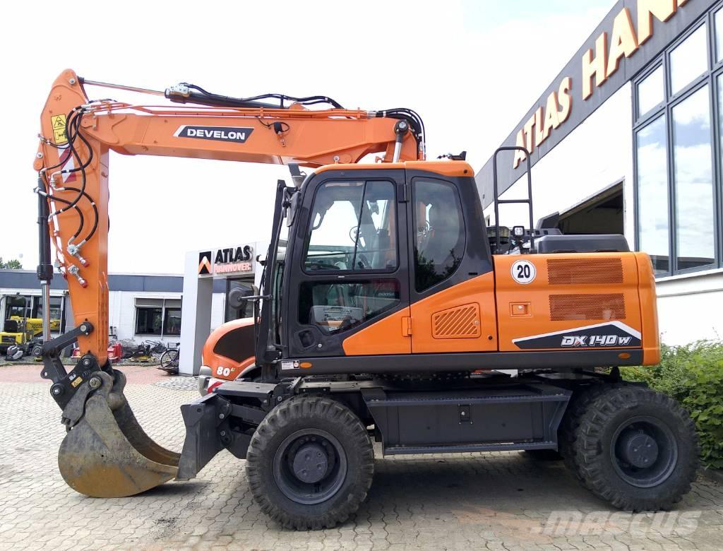 Doosan DX140W-7 Excavadoras de ruedas