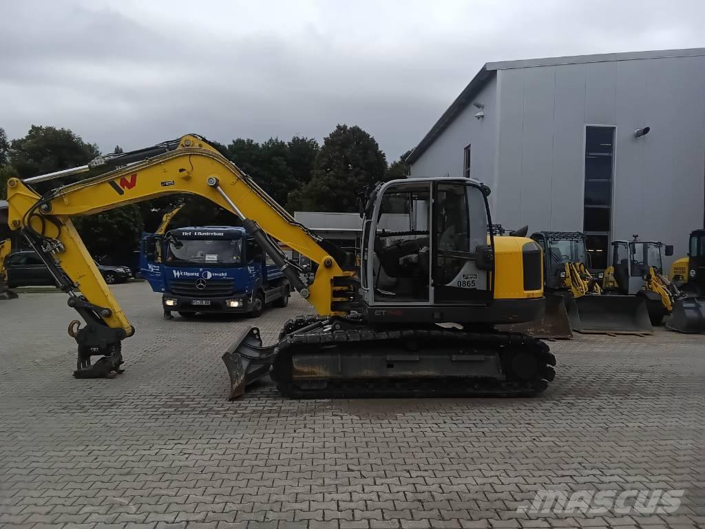 Wacker Neuson ET145 Excavadoras sobre orugas