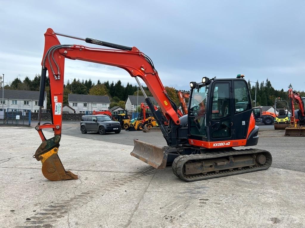 Kubota KX080-4 Excavadoras 7t - 12t