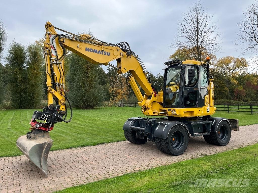 Komatsu PW 118 Excavadoras de ruedas