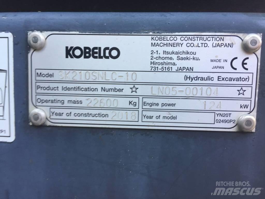 Kobelco SK210SNLC-10 Excavadoras sobre orugas