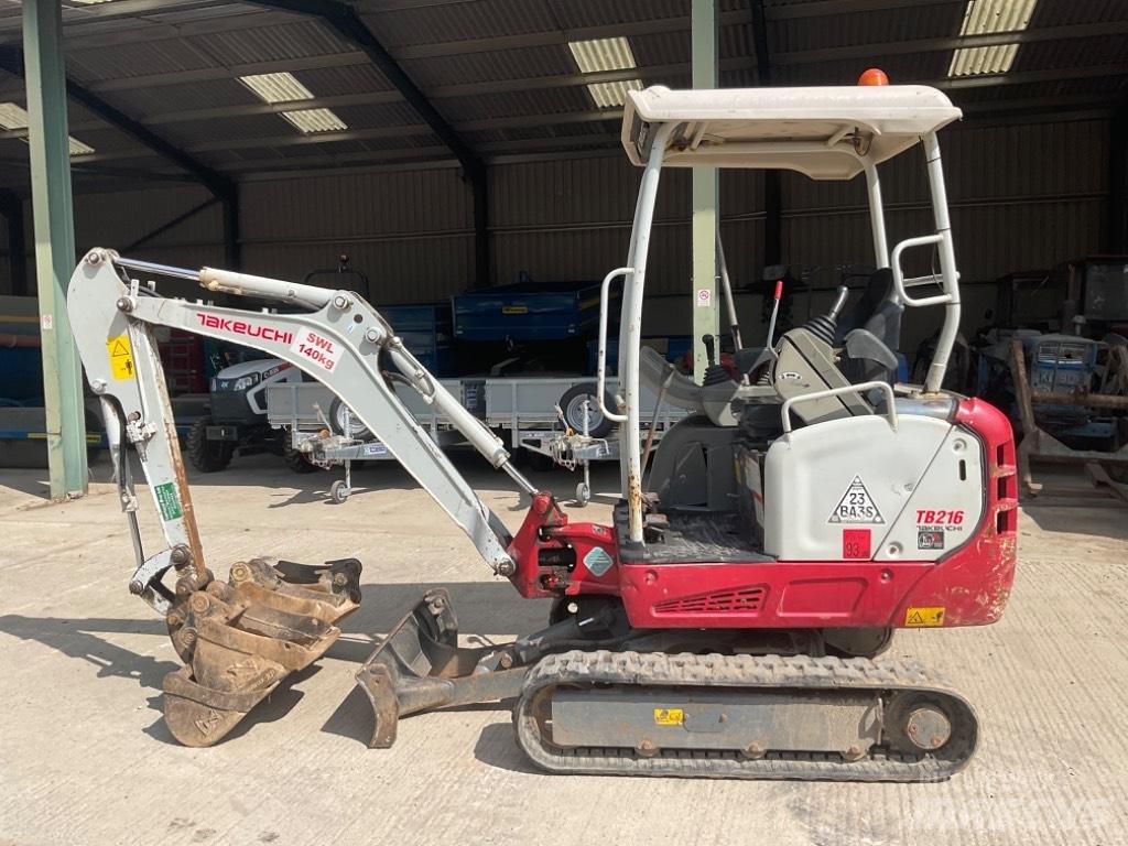 Takeuchi TB 216 Miniexcavadoras