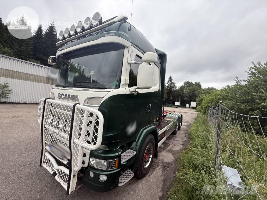 Scania R 520 LB Camiones elevadores de gancho