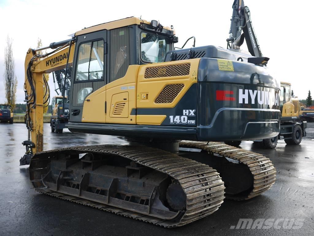 Hyundai HX 140 HW Excavadoras sobre orugas