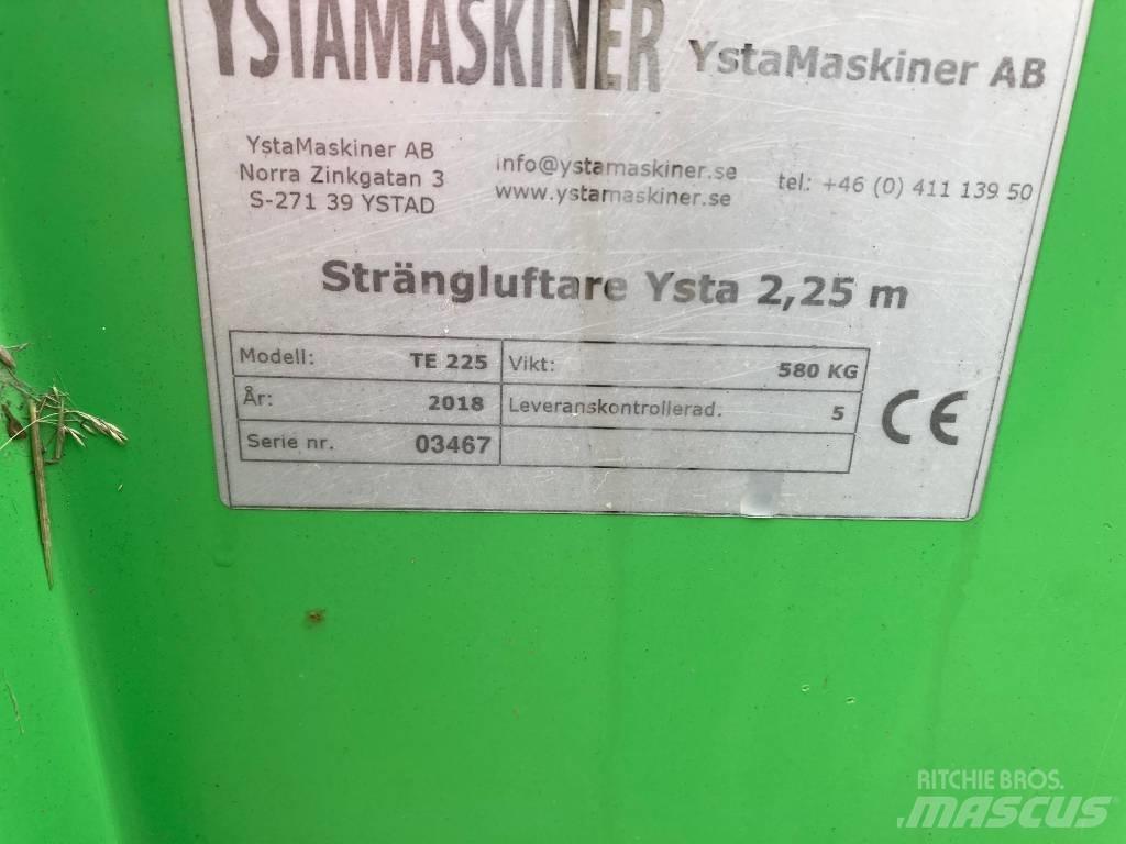 Ysta STRÄNGLUFTARE Rastrilladoras y rastrilladoras giratorias