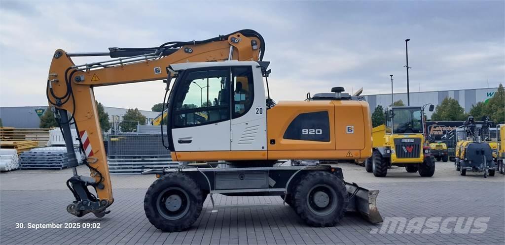 Liebherr A920 Excavadoras de ruedas
