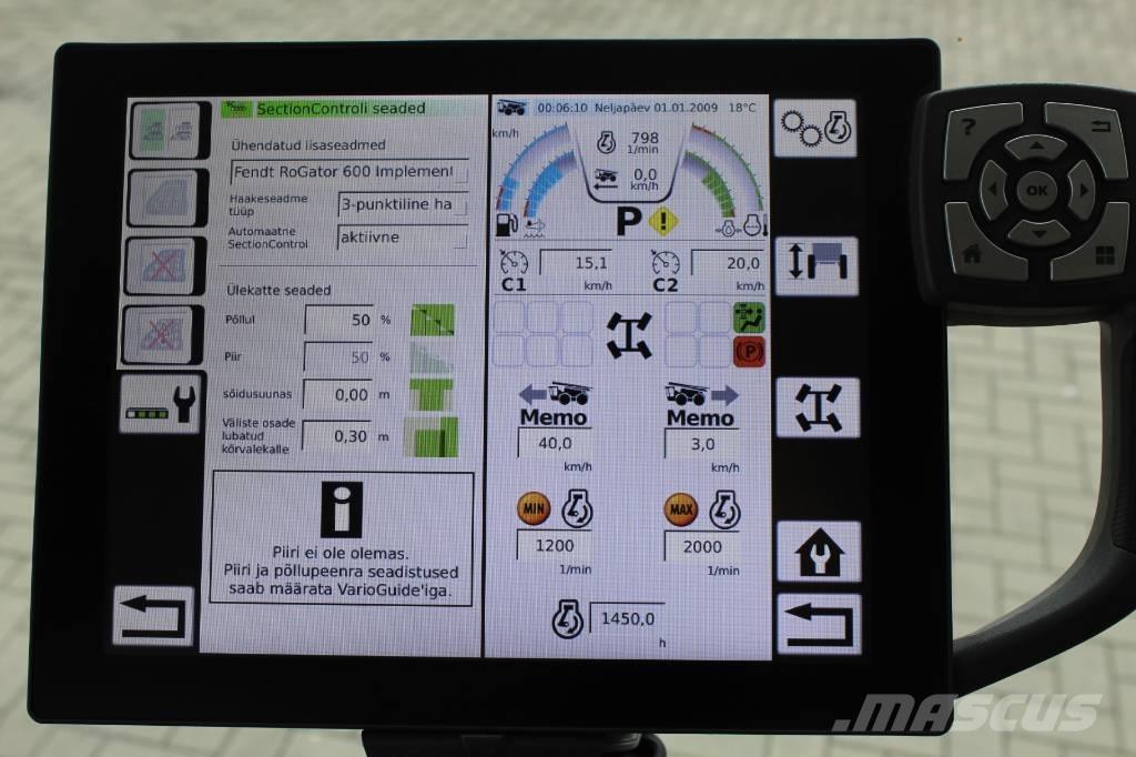 Fendt Rogator 665 Pulverizadores autopropulsados