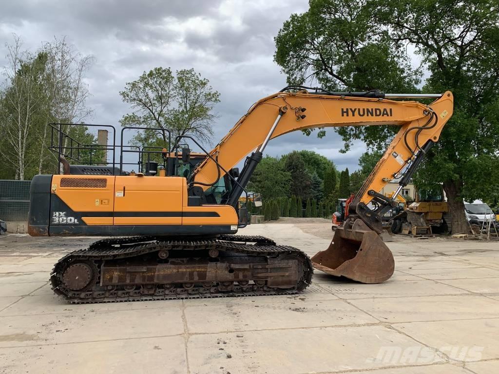 Hyundai HX 300 L Excavadoras sobre orugas