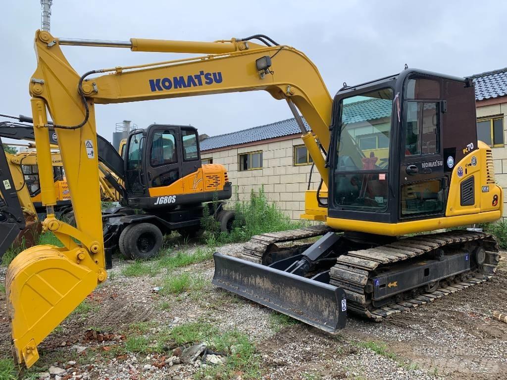 Komatsu PC 70 Excavadoras sobre orugas