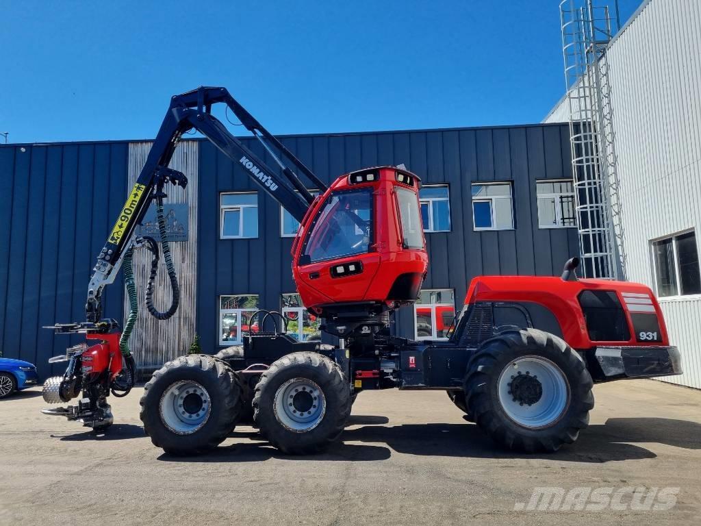 Komatsu 931 Cosechadoras