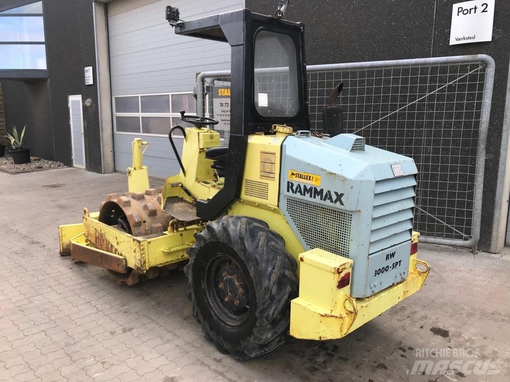 Rammax RW3000-SPT Rodillos de un solo tambor