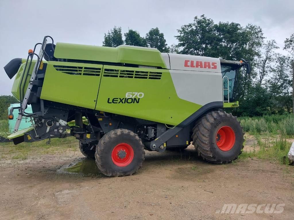 CLAAS Lexion 670 Cosechadoras combinadas