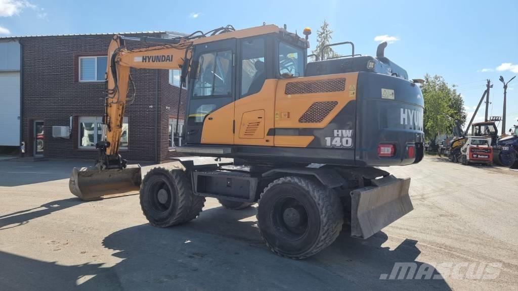 Hyundai HW 140 Excavadoras de ruedas