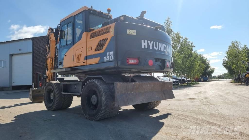 Hyundai HW 140 Excavadoras de ruedas