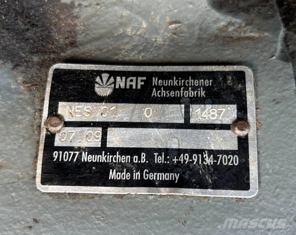 Wacker Neuson 6503 Ejes