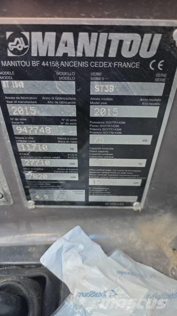 Manitou MT 1840 Otros