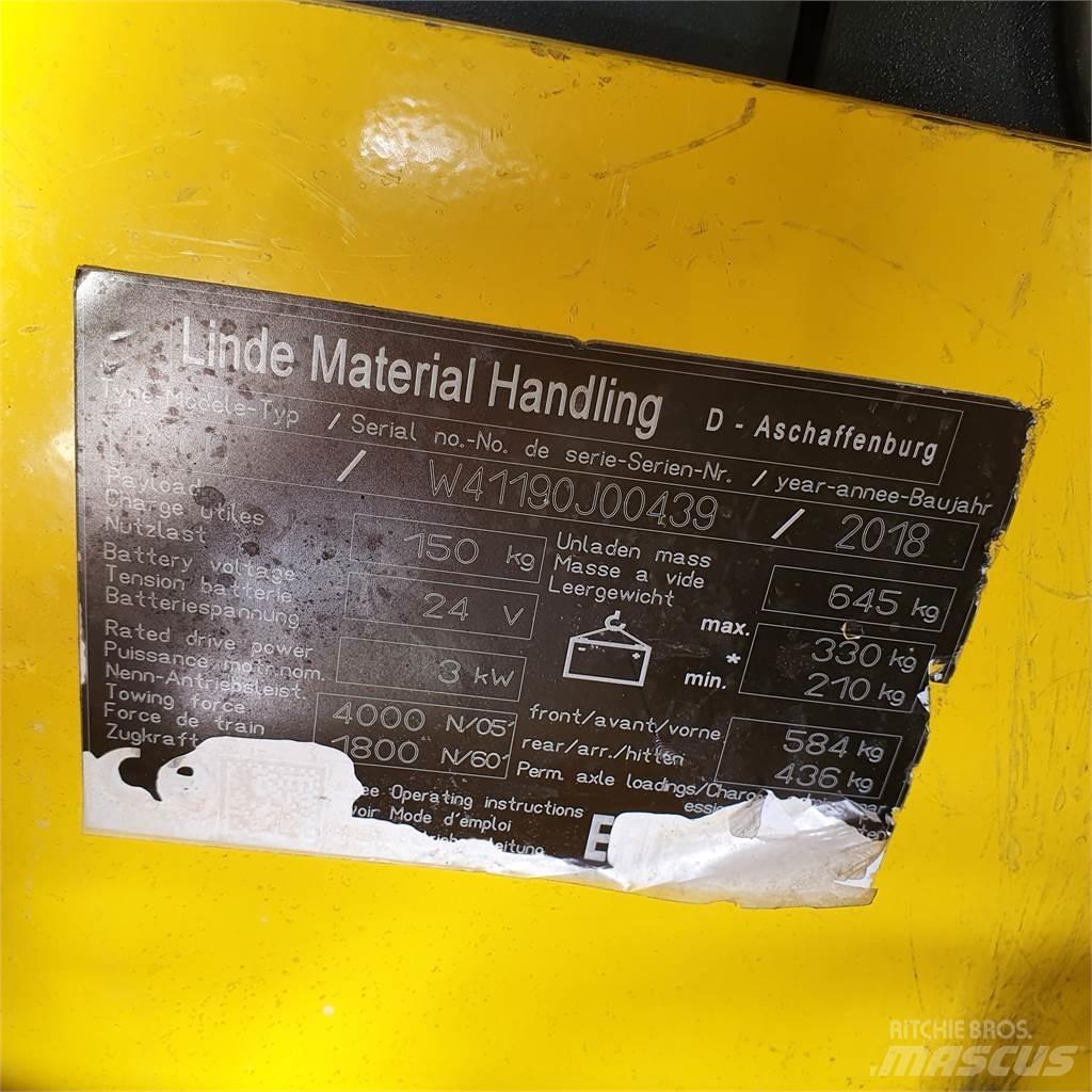 Linde P30C Camiones con grúa