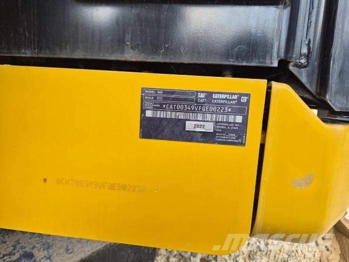 CAT 349 Excavadoras sobre orugas