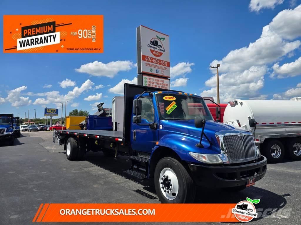 International MV607 Camiones de cama baja