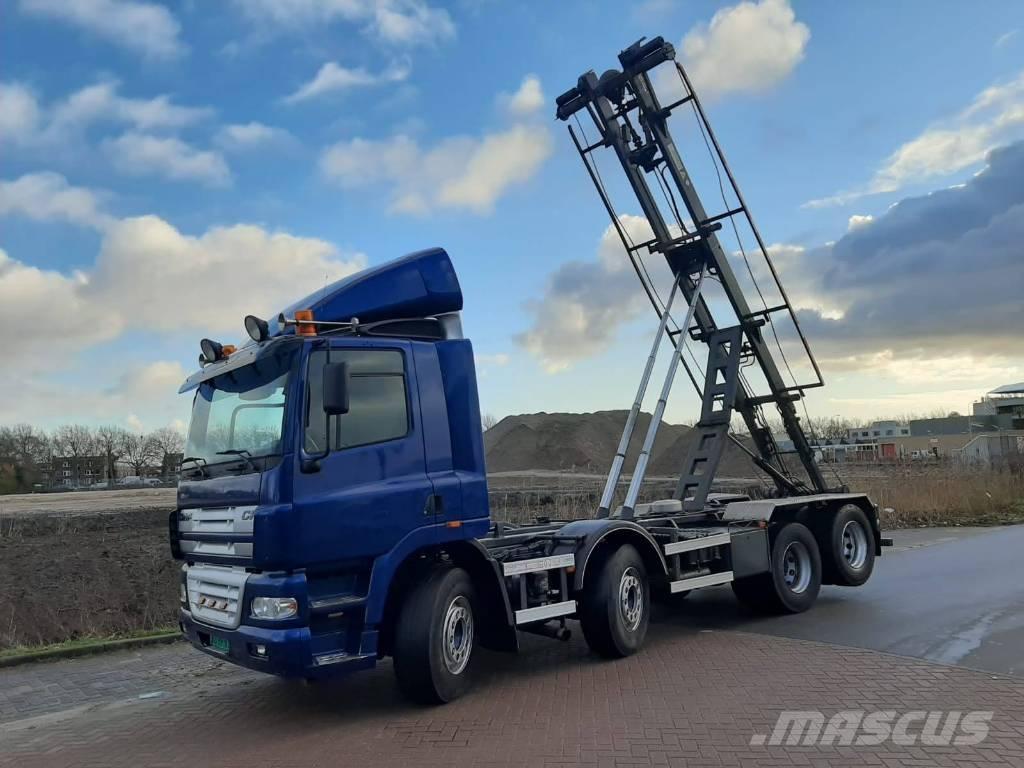 DAF cf85.480 8x2 Camiones elevadores de gancho