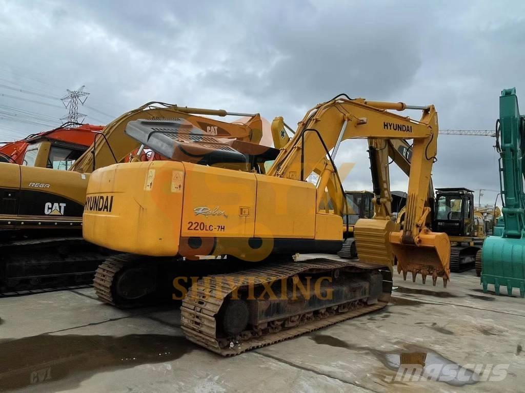 Hyundai Robex 220-7 Excavadoras sobre orugas