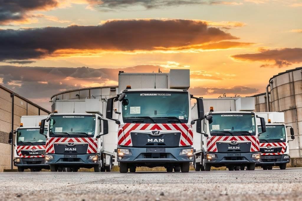 MAN TGL 10.180 BL Camiones con caja de remolque