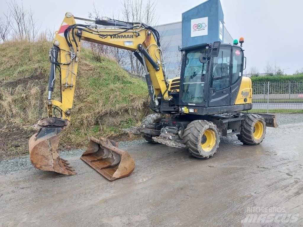 Yanmar B95W Excavadoras de ruedas