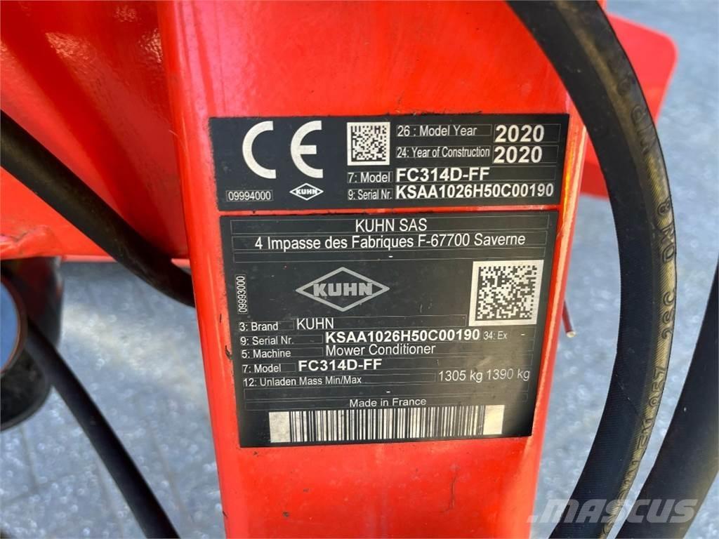 Kuhn FC 314D-FF Segadoras acondicionadoras