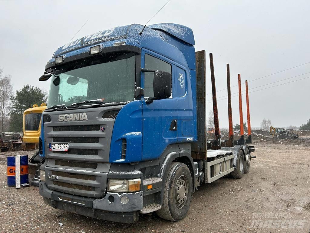 Scania R 420 Transportes de madera