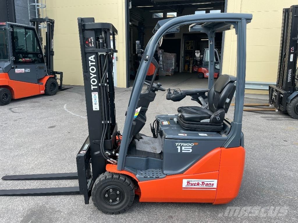 Toyota 8FBE15T Carretillas de horquilla eléctrica