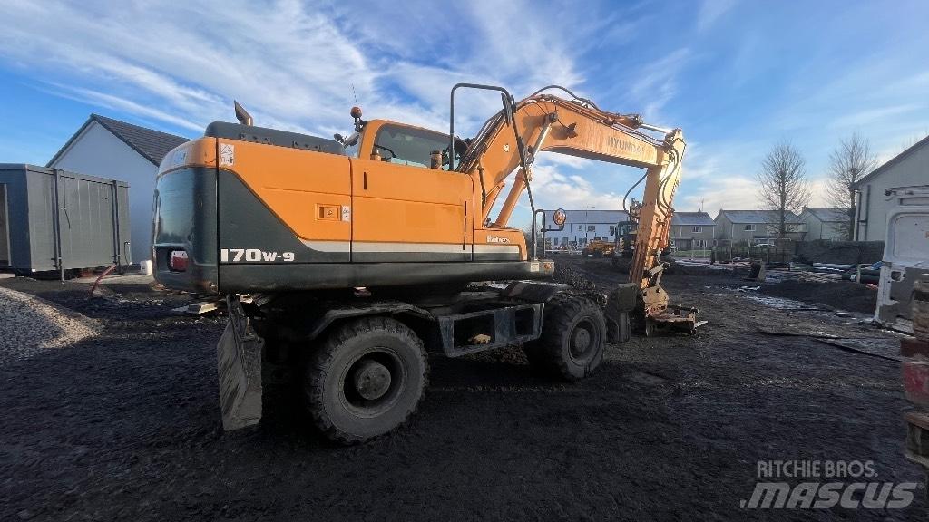 Hyundai 170w-9 Excavadoras de ruedas