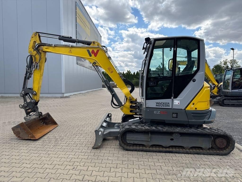 Wacker Neuson EZ50 Excavadoras sobre orugas