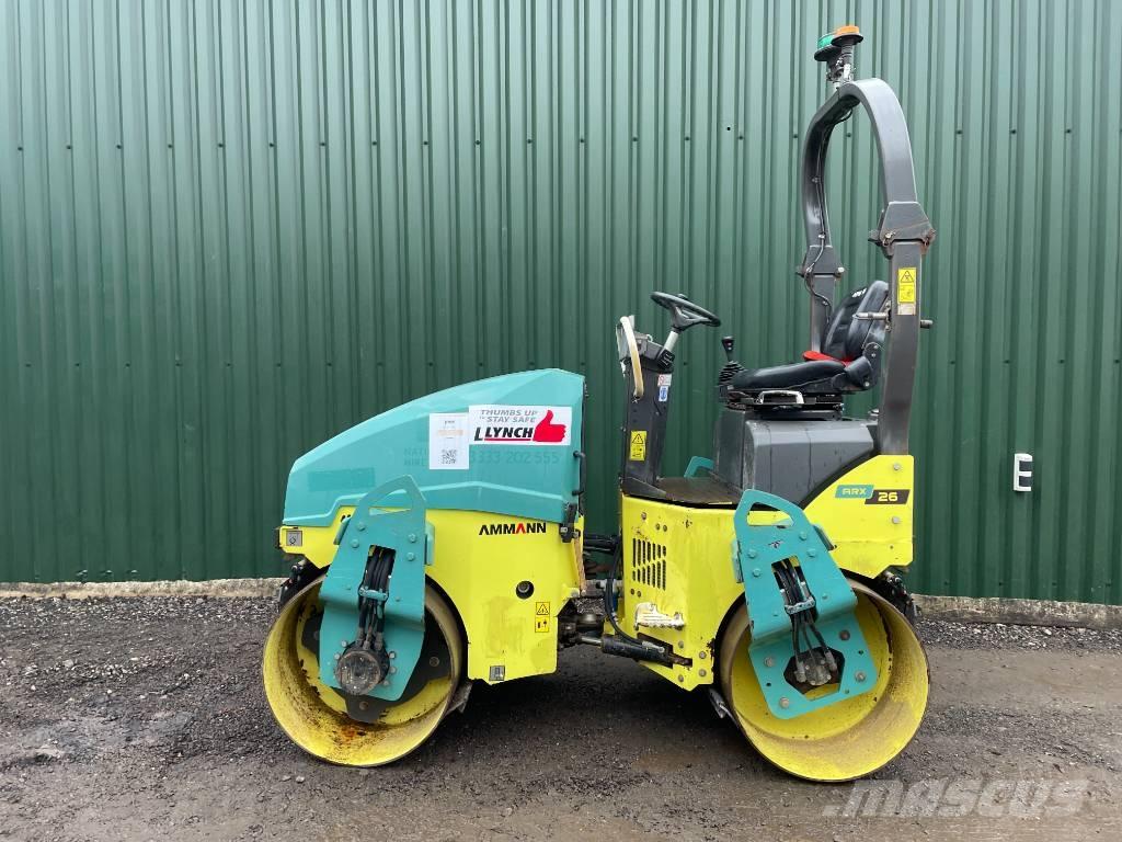 Ammann ARX 26 Rodillos de doble tambor