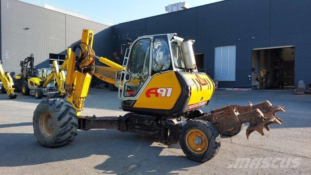 Menzi Muck A91 Mobil Excavadoras de ruedas