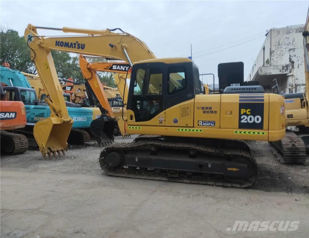 Komatsu PC200-7 Excavadoras sobre orugas